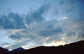 Sonnenauf- und Sonnenuntergang, Wolken