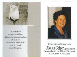 Aloisia Geiger geb. Denoth 2