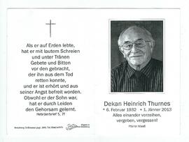 Dekan Heinrich Thurnes