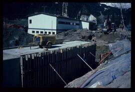 Dorfbahn, Baustelle