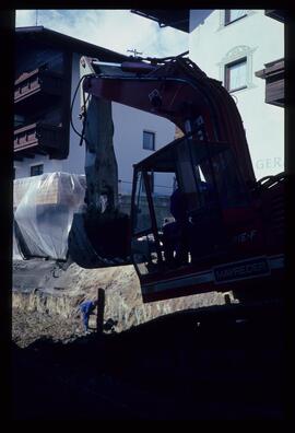 Dorfbahn, Baustelle