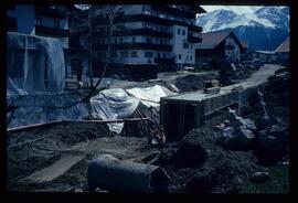 Dorfbahn, Baustelle