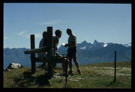 Gäste im Gebirge