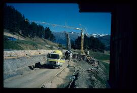 Dorfbahn, Baustelle