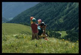 Gäste im Gebirge