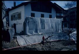 Dorfbahn, Baustelle