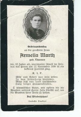 Armella Marth geb. Thurnes 2