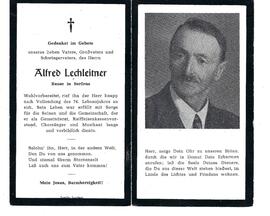 Alfred Lechleitner, Bauer in Serfaus