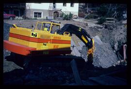 Dorfbahn, Baustelle