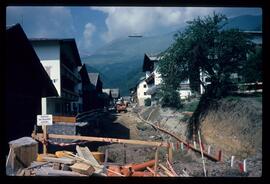 Dorfbahn, Baustelle