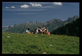 Gäste im Gebirge