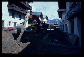 Dorfbahn, Baustelle