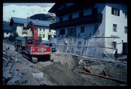 Dorfbahn, Baustelle