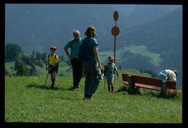 Gäste im Gebirge