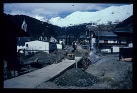 Dorfbahn, Baustelle