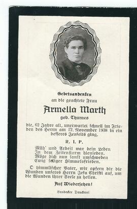 Armella Marth geb. Thurnes 2