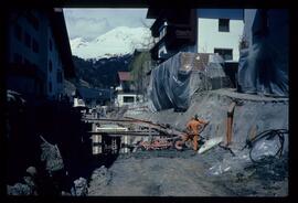 Dorfbahn, Baustelle