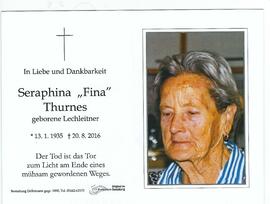 Seraphina "Fina" Thurnes geb. Lechleitner 2