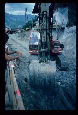 Dorfbahn, Baustelle