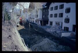 Dorfbahn, Baustelle