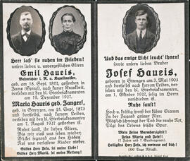 Haueis Emil Maria Josef 1