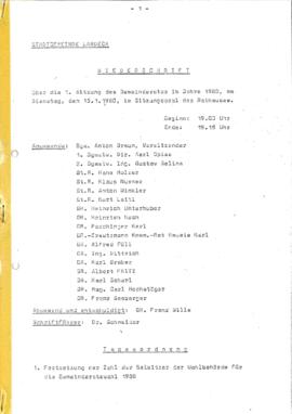 Gemeinderatsprotokoll 1/80
