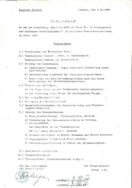 Gemeinderatsprotokoll 7/66