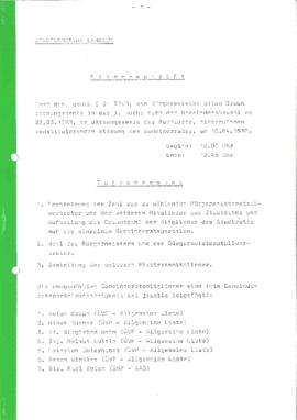 Gemeinderatsprotokoll 3/80