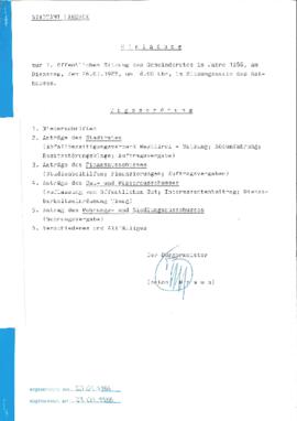 Gemeinderatsprotokoll 1/88