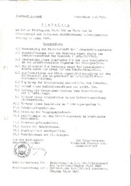 Gemeinderatsprotokoll 4/60