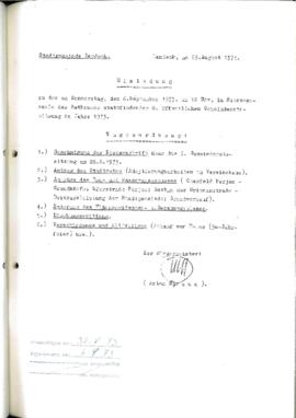Gemeinderatsprotokoll 8/73