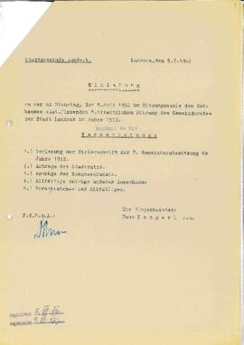 Gemeinderatsprotokoll 8/52