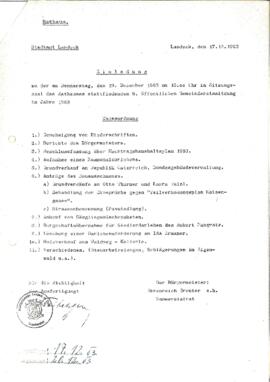 Gemeinderatsprotokoll 8/63