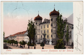 Unterer Stadtplatz mit der Liebburg